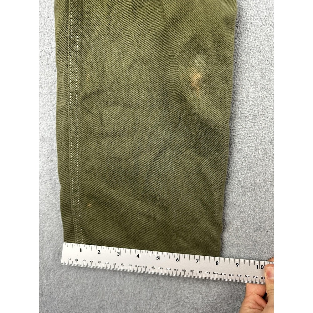 Reformation Jeans Womens 27 Green Cowboy High Rise Straight Kalamata Denim - Picture 8 of 12